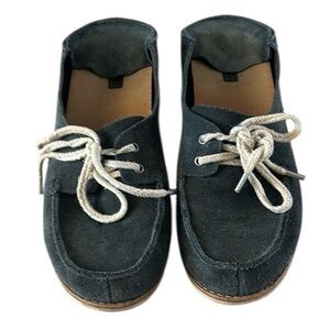 Olukai Dede Moku leather slip on shoes size 9.5 womens boat shoes